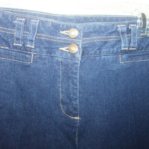 Kim Rogers Petite Stretch Blue Jean classic 5 pocket style stretch 12P EUC… - Picture 3 of 6